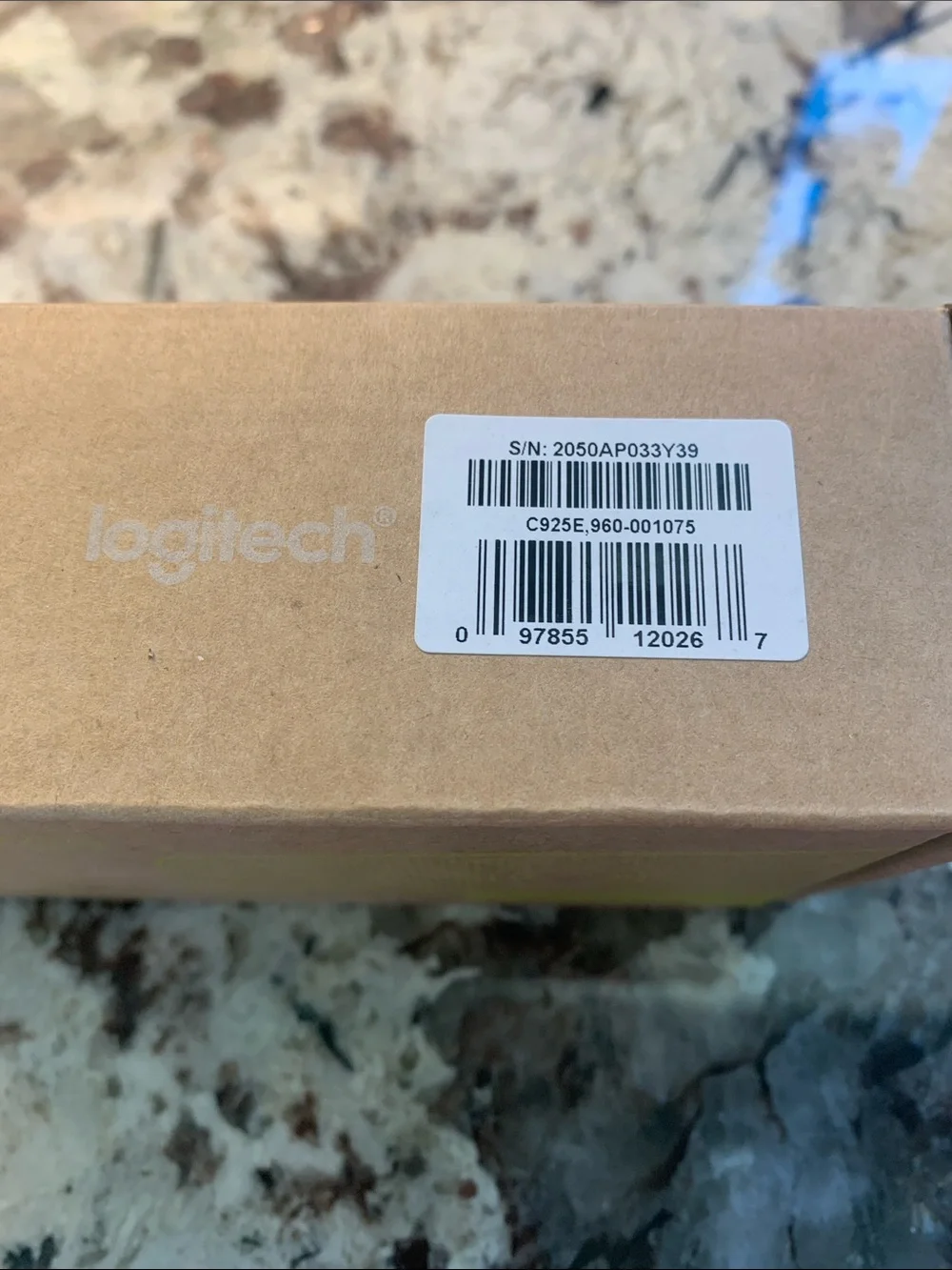 Logitech C925e Webcam - Black / Silver Accents